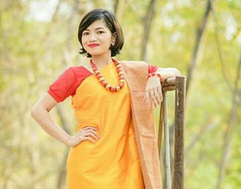 Traditional Meghalayan women's attire